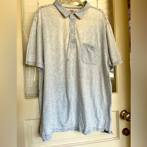 Faherty Indigo Dyed Polo XXL